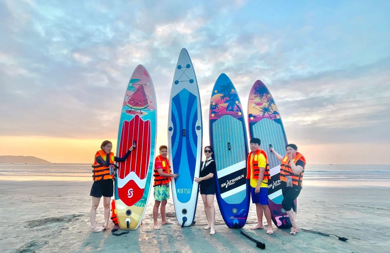 SUP boarding